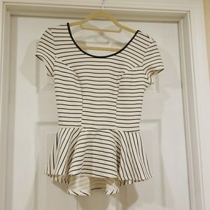 Peplum top